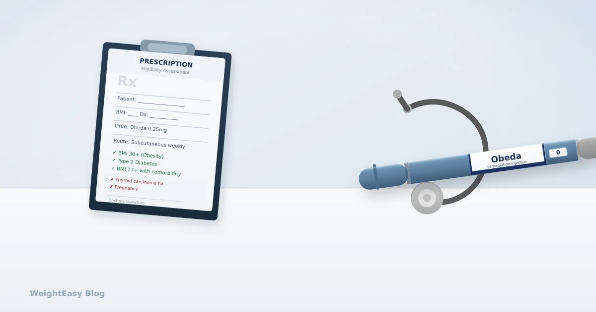 Who Should Take Obeda? Eligibility, Use Cases, and Who Should Avoid It